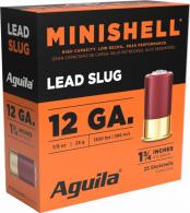 Aguila 1CHB1386 Minishell 12 Gauge Slug 1.75 5/8 oz 25 Per Box/ 10 Case