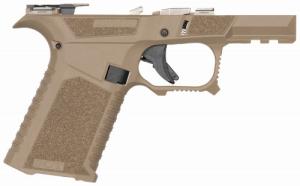 Sct Manufacturing 0226020000IA Sub Compact Compatible w/ For Glock 43X/48 Flat Dark Earth Polymer Frame Aggressive Texture Grip