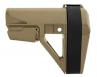 SB Tactical SBA5 Pistol Stabilizing Brace 5-Position Adjustable for AR-15 - FDE - SBA5X-02-SB
