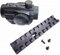 Crickett Pistol Picatinny Scope Mount Kit Matte Black - KSA00425-PAL