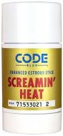 Code Blue Screamin' Heat Stick Doe Urine Scent Wax 2.60 oz Scent Stick - 270