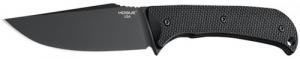 Hogue 35854 Extrak XL 3.90" Fixed Clip Point Plain Black Cerakote CPM M4 Tool Steel Blade, Black Textured G10 Scales Handle - 131