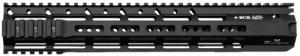 BCM RAIDERM13556BLK RAIDER-M13 Rail Black Anodized 13.00" M-LOK Free-Floating Style Made of Aluminum for AR-Platform - 834
