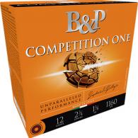 B&p Ammunition 20B78CP9 Competition One 20 Gauge 2.75" 7/8 oz 9 Shot 25 Per Box/ 10 Case