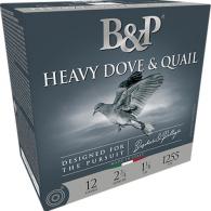 B&p Ammunition 410BD75 Heavy Dove & Quail 410 Gauge 2.50" 1/2 oz 7.5 Shot 25 Per Box/ 10 Case - 1245