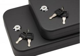 SnapSafe Lock Box Keyed Alike Black Steel XL 2 Pack