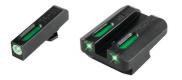TruGlo TFX 3-Dot Set for Walther PPQ Green Fiber Optic Handgun Sight