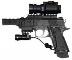 Daisy 985171442 PowerLine Air Pistol Kit Semi-Automatic .177 BB Black