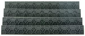 Hexmag KeyMod Rail Cover 7-Slot Black - HXKMC4PKBLK