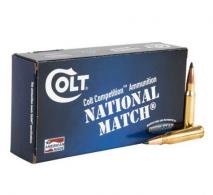 COLT AMMO COMPETITION .308 Winchester 155GR FMJ 20/50
