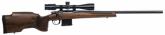 CZ-USA CZ 557 Varmint Bolt 243 Winchester 25.6 10+1 Turkish Walnut Stock Black - 04814