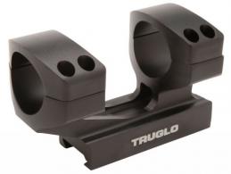 Truglo TG8964B Riser Mount 1-Piece Base 30mm Dia 1" Black Matte Anodized