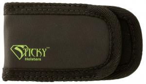 Sticky Holsters Super Mag Pouch Single Latex Free Synthetic Rubber Black w/Green Logo