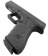 Talon Grips 111R Adhesive Grip Textured Black Rubber for Glock 19,23,25,32,38,44 Gen4 with Medium Backstrap - 111R