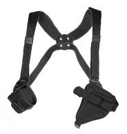 Bianchi 17035 Tuxedo Shoulder Holster 4620 Fits up to 48" Chest Black Accumold - 17035