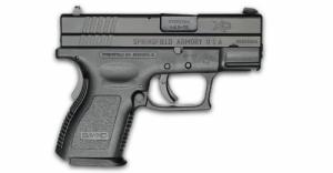 Springfield Armory XD9801SP06 XD Sub-Compact 9mm 3" 10+1 Poly Grip Black - XD9801SP06