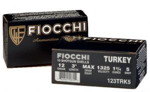 Fiocchi Turkey 12 Ga. 3 1 3/4 oz, #6 Nickel Plated Lead