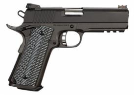 Colt Mfg 1911 Single 9mm 4.25 9+1 Black Cherry G10 Grip Blued Carbon S
