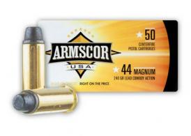 Fiocchi 44 Remington Magnum 240GR Jacketed Soft Point 50rd box