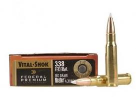 Federal 338 Winchester Magnum 180 Grain Nosler AccuBond