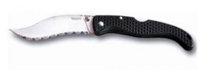 Cold Steel Folding Knife w/4" Clip Point Blade & Serrated Ed - 21LNSC