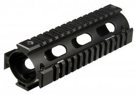 UTG Pro Pro Quad Rail Carbine AR-15 Black Hardcoat Anodized Aluminum Picatinny