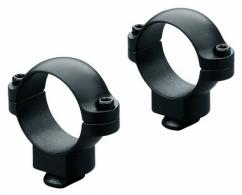 Warne Maxima Vertical Ring Set Fixed For Rifle Picatinny/Weaver High 1 Tube Matte Black Steel