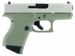 Glock G43 Double 9mm 3.39 6+1 Forest Green Poylmer Grip Stainless - PI4350201FGSA