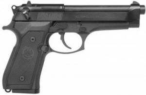 Beretta USA 92 Single/Double Action 9mm 4.9 15+1 Black Synthetic Grip Stain