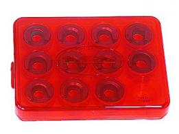 Lee Red Shell Holder Box - 90196