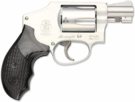 Smith & Wesson Model 642 Airweight Deluxe Stainless/Black 38 Special Revolver