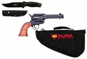 Puma 1873 .22 4 5/8" w/Knife & Pistol Rug