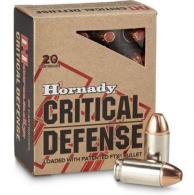 Federal Premium Personal Defense Hydra-Shock Deep Hollow Point 9mm Ammo 20 Round Box