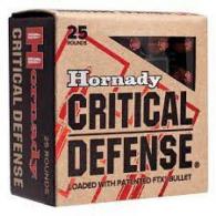 Hornady  Critical Defense  25 ACP 35gr  Flex Tip Expanding 25rd box