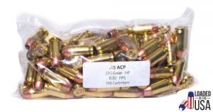 Legend PRO Ammo .45ACP 230gr Hollow Point 100rd Pack