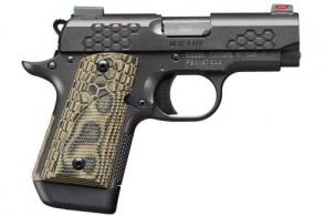 Kimber Mirco 9 Rapide Pistol 9mm 3.15 in. Black KimPro II  7 rd.