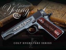 Colt Gustave Young Engraved .45 ACP 5in. 7+1 - O1970A1CSVJC