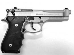 Beretta 92FS Brigadier 9mm 4.9 Inox Finish, 15+1