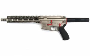 WMD AR Pistol 223 30rd 10.5 Nib-X/Red Accents
