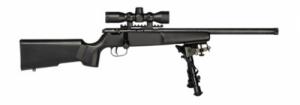 Savage Arms Rascal Youth Left Hand Matte Black 22 Long Rifle Bolt Action Rifle
