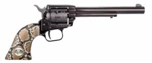 Heritage Manufacturing Rough Rider Rattlesnake Grip 6.5" 22 Long Rifle Revolver - RR22B6SNK
