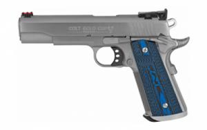 Colt Gold Cup Trophy .38 Super 5 Stainless, G10 Grips, 9+1 Capacity