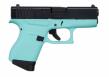 Glock UI4350201RES G43 Subcompact 9mm Double 3.39 6+1 Robin Egg Blue In