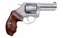 Colt Python Stainless/Walnut Engraved 357 Magnum Revolver