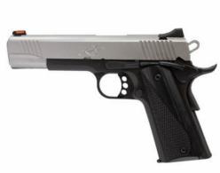 Kimber  Stainless LW .45ACP, 5", Reverse Two-Tone Pistol, White Dot Rear/Red Fiber Optic Sights, 8rd Magazine, Black Laminate Wo - 3700607