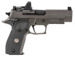 Sig Sauer P220 Full Size Legion 10mm Auto 5 8+1 Legion Gray Cerakote Elite Black G10 Grip