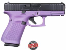 Glock 19 G5 9MM 15Rd Purple/Black 4.02in.
