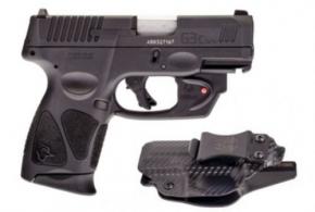 Taurus G3C with Laser and Holster 9mm Pistol - 1G3C931CK3