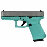 Glock G19 Gen5 Tiffany Blue/Crushed Silver 9mm Pistol