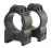 Warne Maxima Vertical Ring Set Fixed For Rifle Maxima/Weaver/Picatinny Medium 1" Tube Matte Black Steel